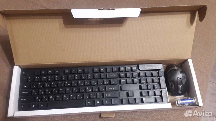 Беспроводная мышь и клавиатура