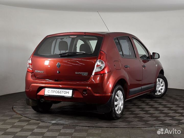 Renault Sandero 1.6 МТ, 2013, 40 851 км