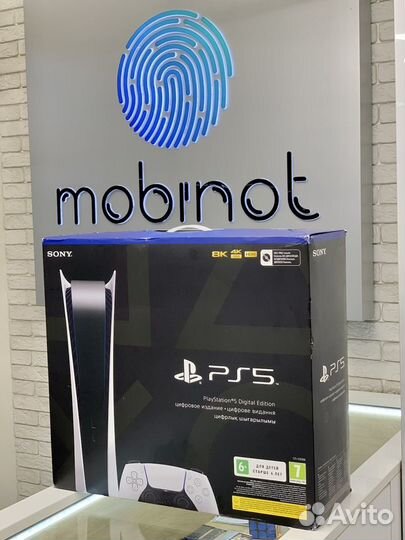 Sony PlayStation 5 Digital Edition Без Привода