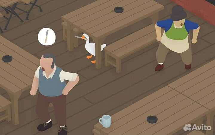 Untitled Goose Game PS4, русские субтитры