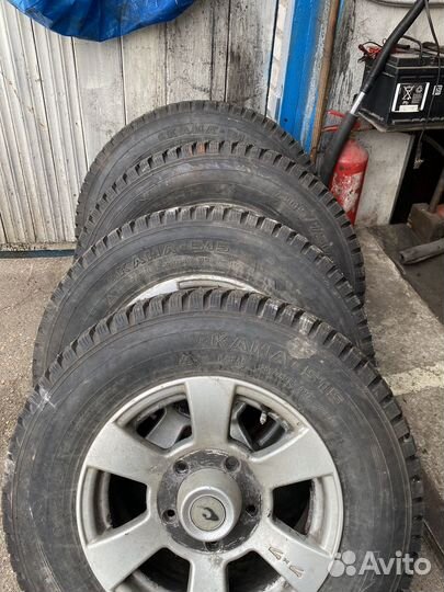 Kama 205/75 R-15 с дисками