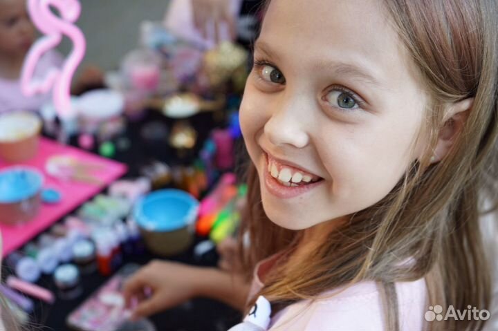 Мастер класс по слаймам