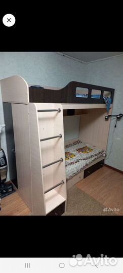 Детская 2х этажная кровать