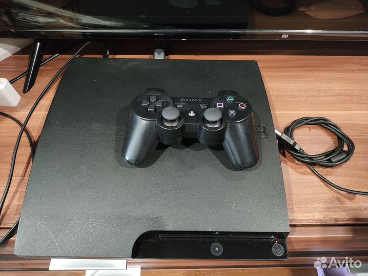 PS3 Slim Прошитая HEN, 120+ Игр