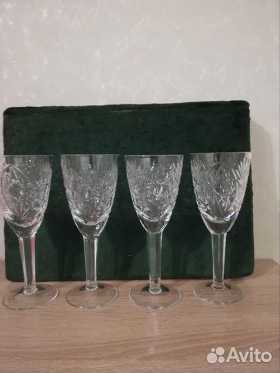 Хрустальные рюмки СССР