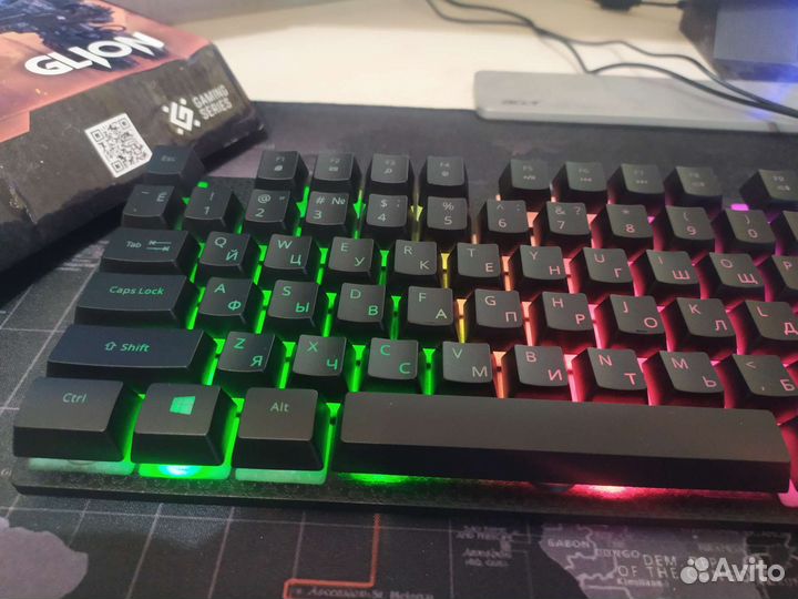 Клавиатура и мышь с подсветкой