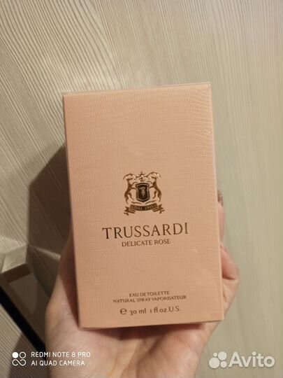 Trussardi delicate rose оригинал