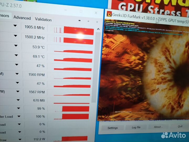 Видеокарта gtx 1650 super Asus strix /Обмен