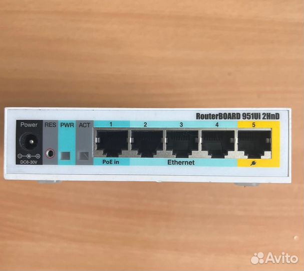 Wifi роутер mikrotik RB951Ui-2HnD