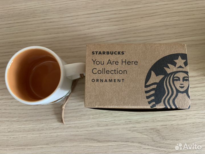Кружка Starbucks Россия 59 мл в упаковке