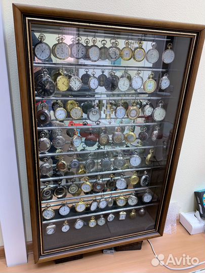 Коллекционные карманные часы 70шт