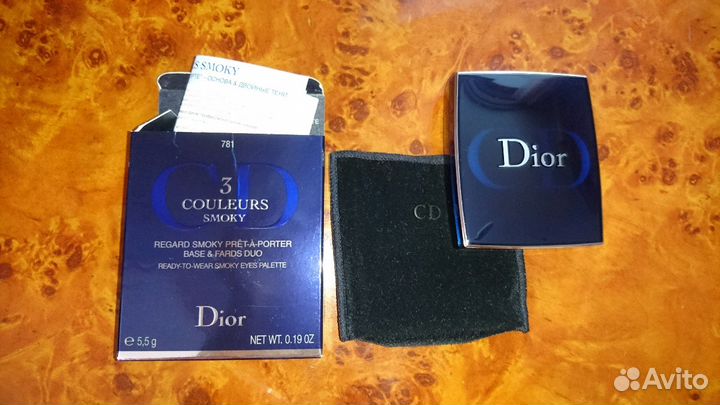 Тени Dior Smoky 3 Couleurs т.781