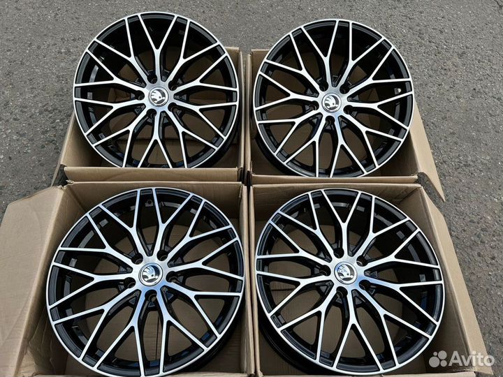 Диски литые R17 5*112 для Skoda Octavia