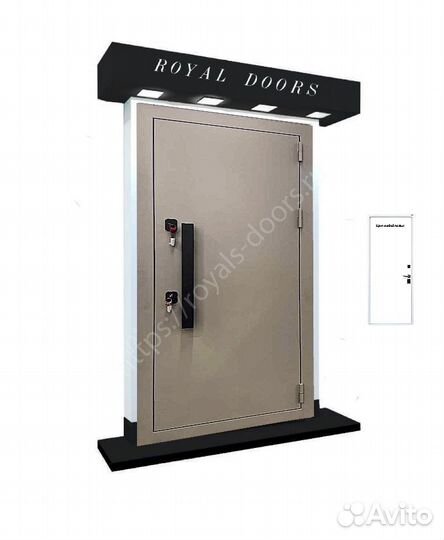 Металлическая дверь окрас по RAL