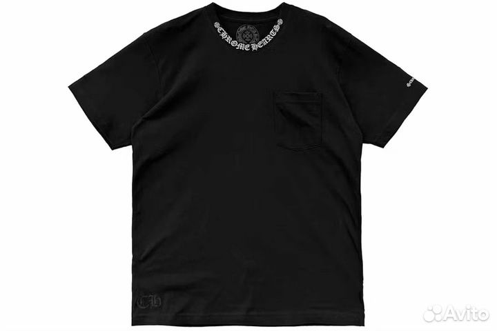 XXL Chrome Hearts Short Sleeve Pocket Crew T-shirt
