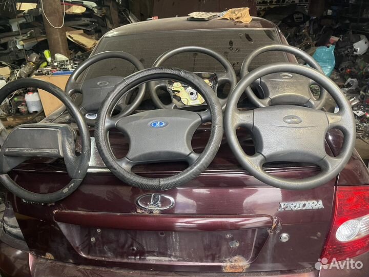 Руль с подушкой безопасности priora