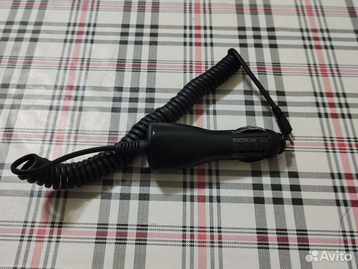 Автомобильная зарядка для nokia DC-4 тонкая