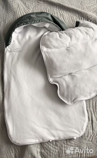 Зимний конверт для новорожденных