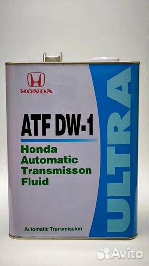 Масло трансмиссионное Honda ATF DW-1