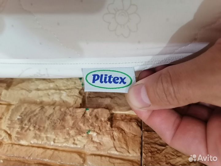 Матрац детский Plitex 120х60 в отличном состоянии