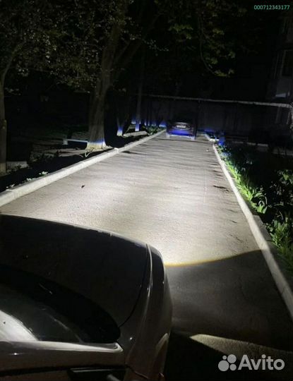 Bi LED лазерные туманки Skoda Octavia A7 fl рестайлинг