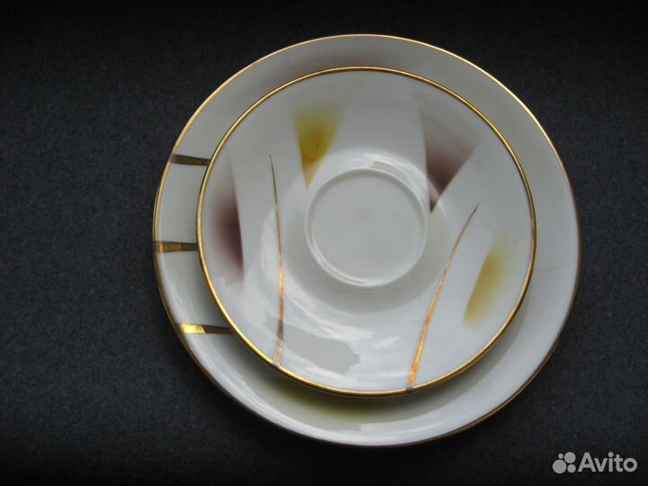 Винтажное чайное трои чайное