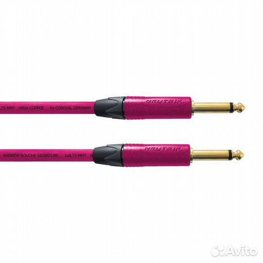 Кабель гитарный Cordial CSI 9 PP andrew gouch