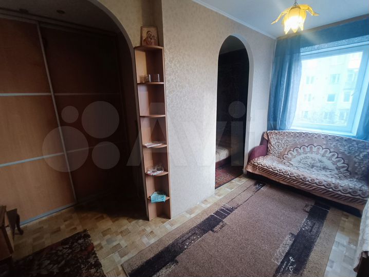 Комната 19 м² в 4-к., 3/4 эт.