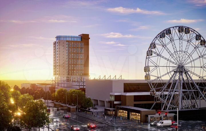 Апартаменты-студия, 43,4 м², 5/5 эт.