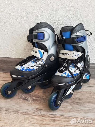 Роликовые коньки детские раздвижные