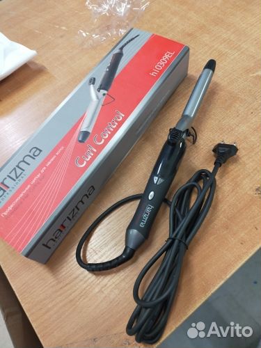 Плойка harizma Curl Control с терморегулятором 19