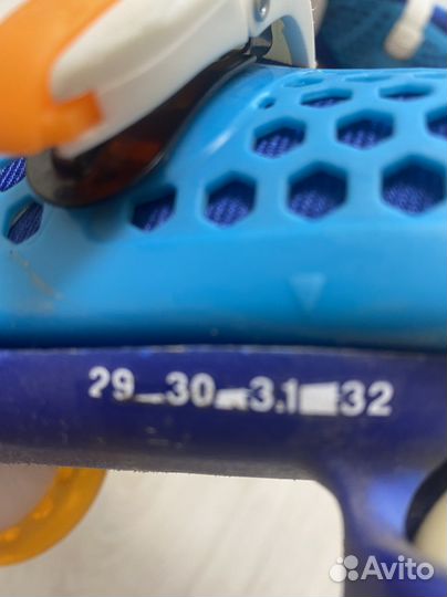 Роликовые коньки детские с защитой