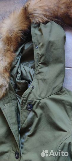 Парка-пальто женское Mark O'Polo хаки