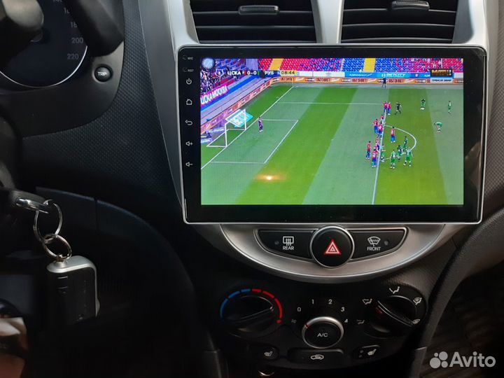 Новая андроид магнитола Хендай Солярис 2013