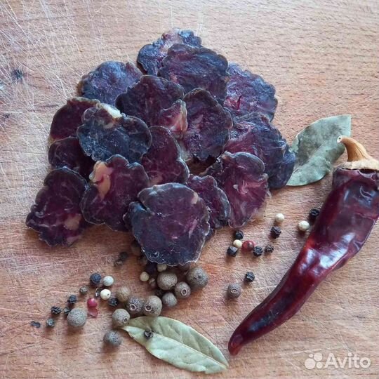 Колбаса сыровяленая из конины Халяль