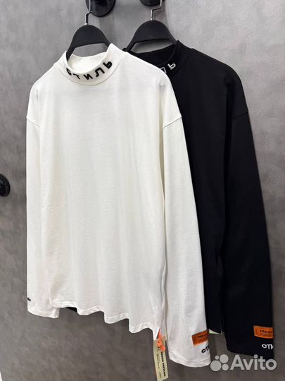 Лонгслив Heron Preston стиль оверсайз