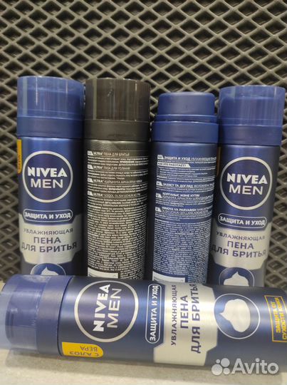 Пена для бритья nivea