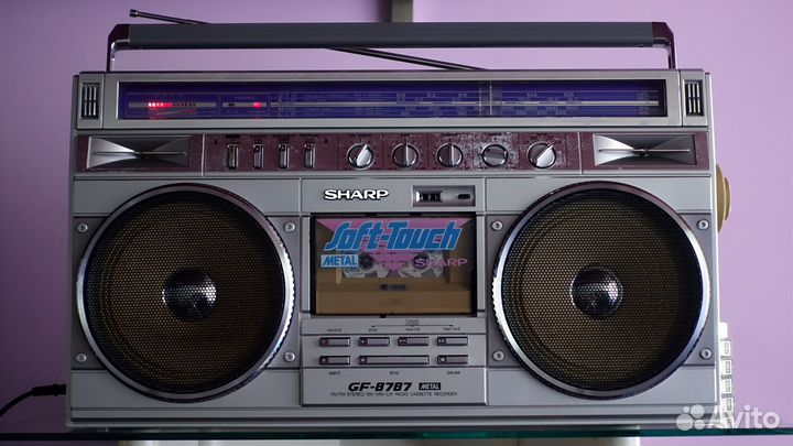 Редкая магнитола, геттобластер Sharp GF-8787H