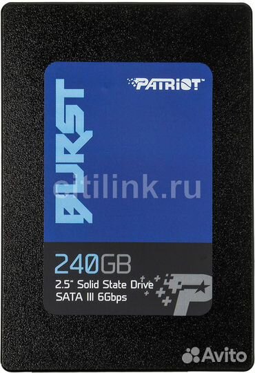 SSD накопитель Patriot Burst pbu240gs25ssdr 240гб