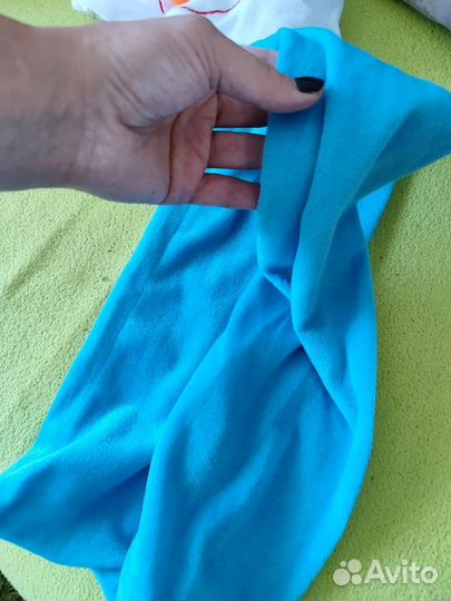 Снеговик шарф и шапка