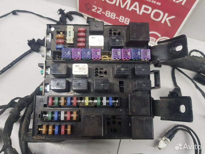 Электропроводка (подкапотная с монтажным блоком)