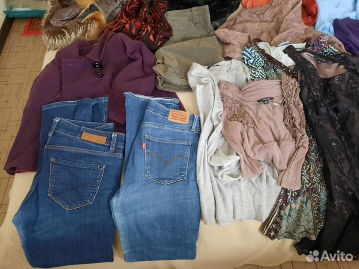 Женские вещи пакетом 42-44 осень, зима + обувь