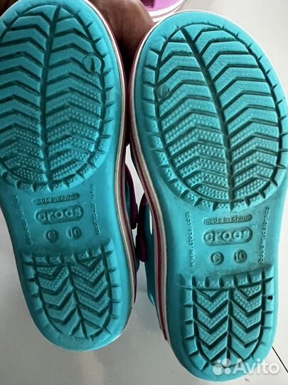 Crocs босоножки детские