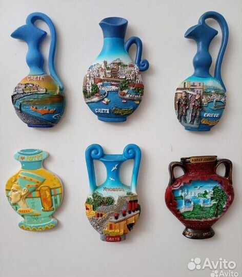 Магниты на холодильник пакетом