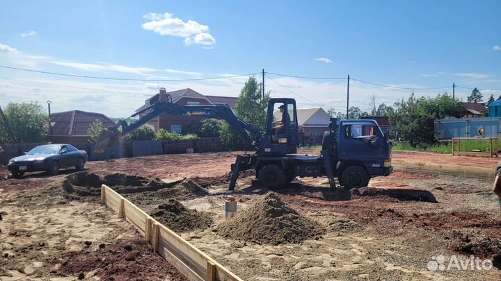 Экскаватор услуги