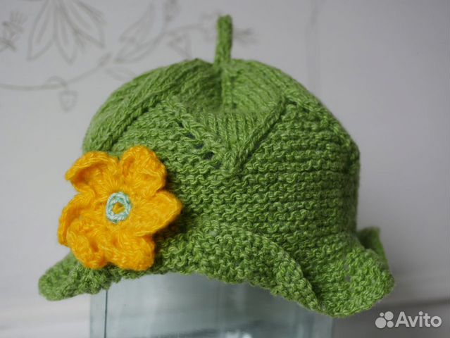 Шапка - панамка шляпа детская