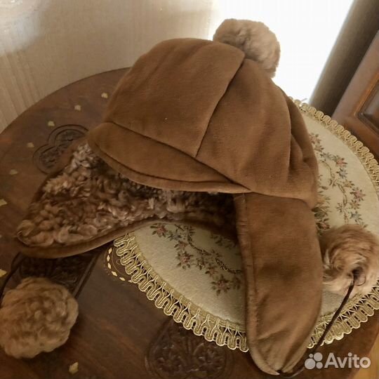 Зимняя шапка на 5-7 лет