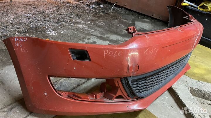 Бампер передний VW Polo 5 2011