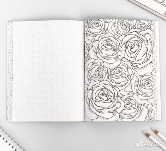 Блокнот раскраска 