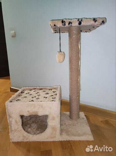 Когтеточка домик для кошки